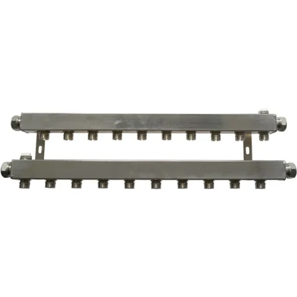 Pentec Leidingverdeler M22 gemonteerd 16x2mm AKB 10-groeps