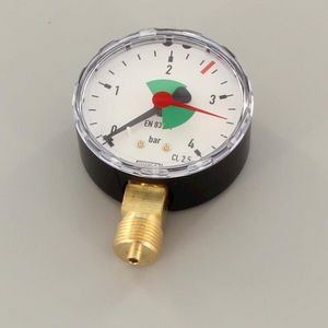 Wika Manometer 63mm 0-4bar 3/8"bt. radiaal