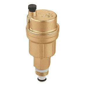 Caleffi Automatische ontluchter Robocal 3/8" chroom + afsl.klep