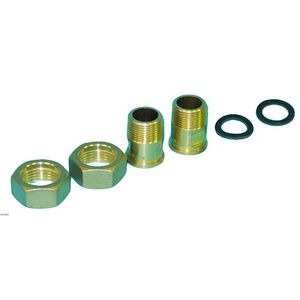 Gavilar Set a 2st. 2-Delige koppeling Qn1,5 3/4"bn. vlakd.x1/2"bt.
