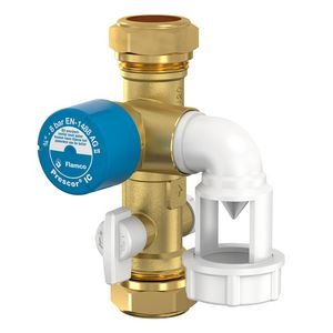 Flamco Inlaatcombinatie Prescor HR 3/4" 22mm knel 8bar k