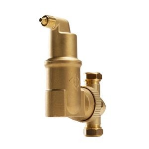 Spirotech Luchtafscheider messing Spirovent RV2 hor./vert.. 22mm knel
