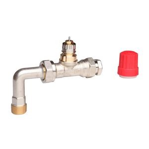 Danfoss Radiatorafsluiter thermostatisch RA-N-set 1/2" + bocht