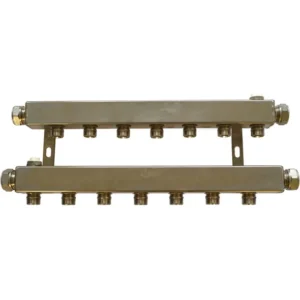 Pentec Leidingverdeler M22 gemonteerd 16x2mm AKB 7-groeps