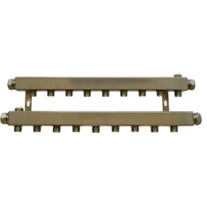 Pentec Leidingverdeler M22 gemonteerd 16x2mm AKB 9-groeps