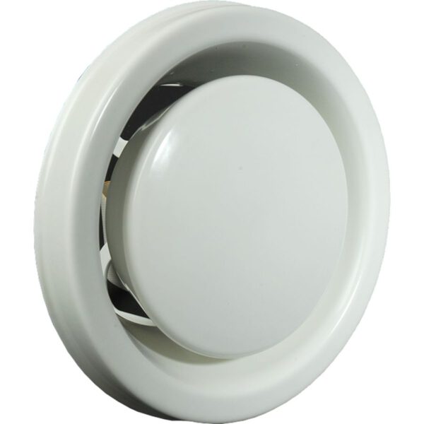 Itho Daalderop Afzuigventiel MLV metaal 160mm RAL 9010 – wit