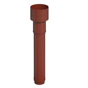 Ubbink Ventilatiedakdoorvoer Ventub 131 1020mm natuurrood