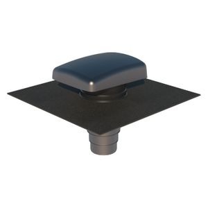 Ubbink RVT 200 Ontluchtingspan Universeel grijs Ubiflex-zwart