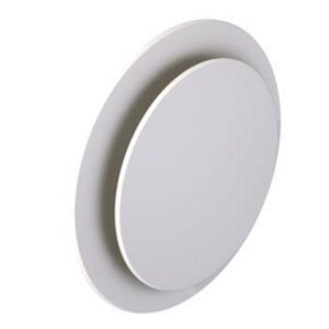 Ubbink Ventiel toe-en afvoer KS 125 wit Haelix Rondo