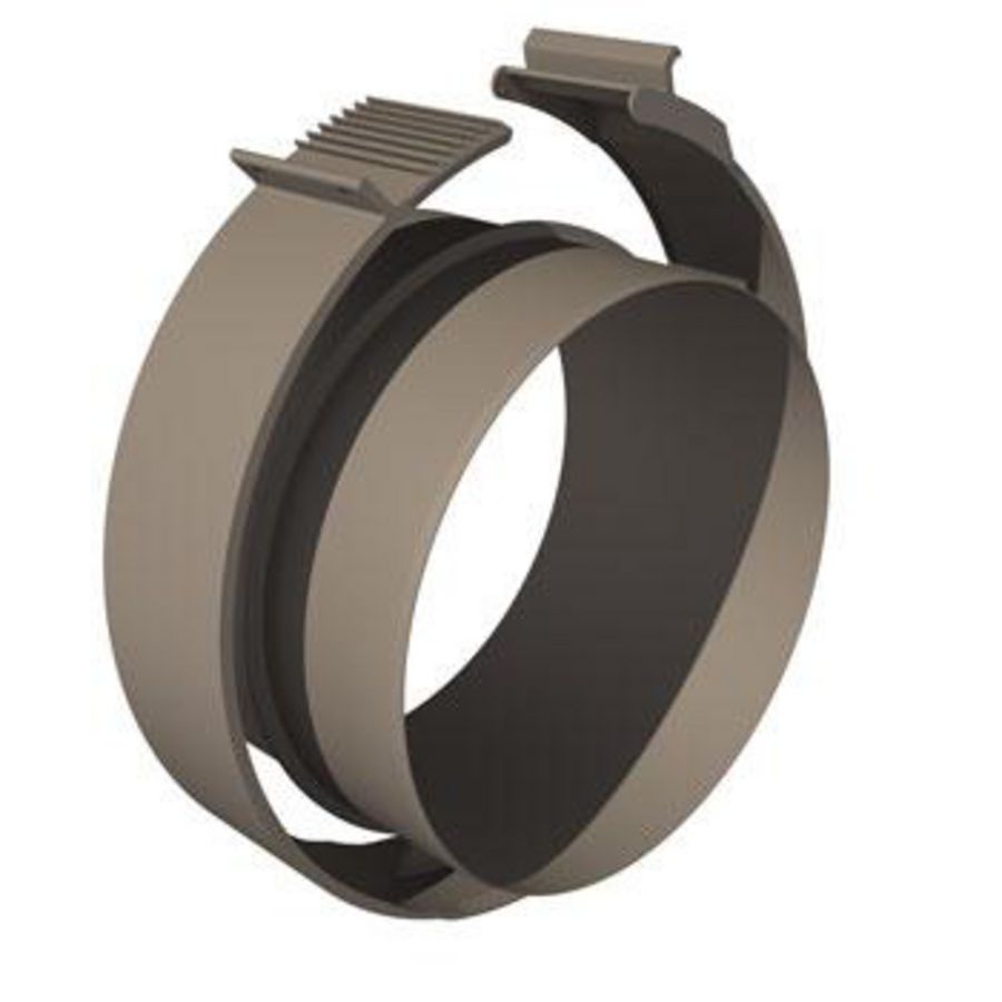 Ubbink Koppelstuk Aerfoam HR-WTW KS 200mm grijs