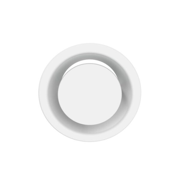 Systemair Ventilatieventiel afvoer 160mm EFF-160-SW plaatstaal wit RAL9003