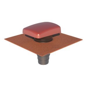 Ubbink RVT 200 Ontluchtingspan Universeel natuurrood Ubiflex