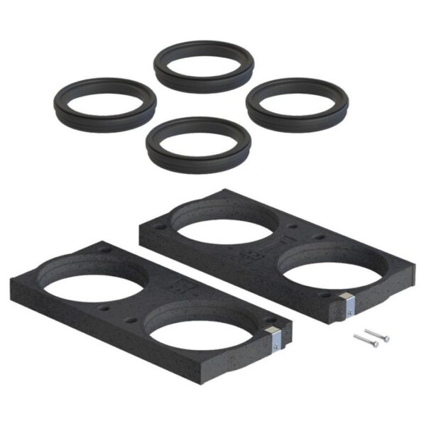 Zehnder Adapterset tbv opbouw ComfoClime 36 op ComfoAir Q450 / Q600