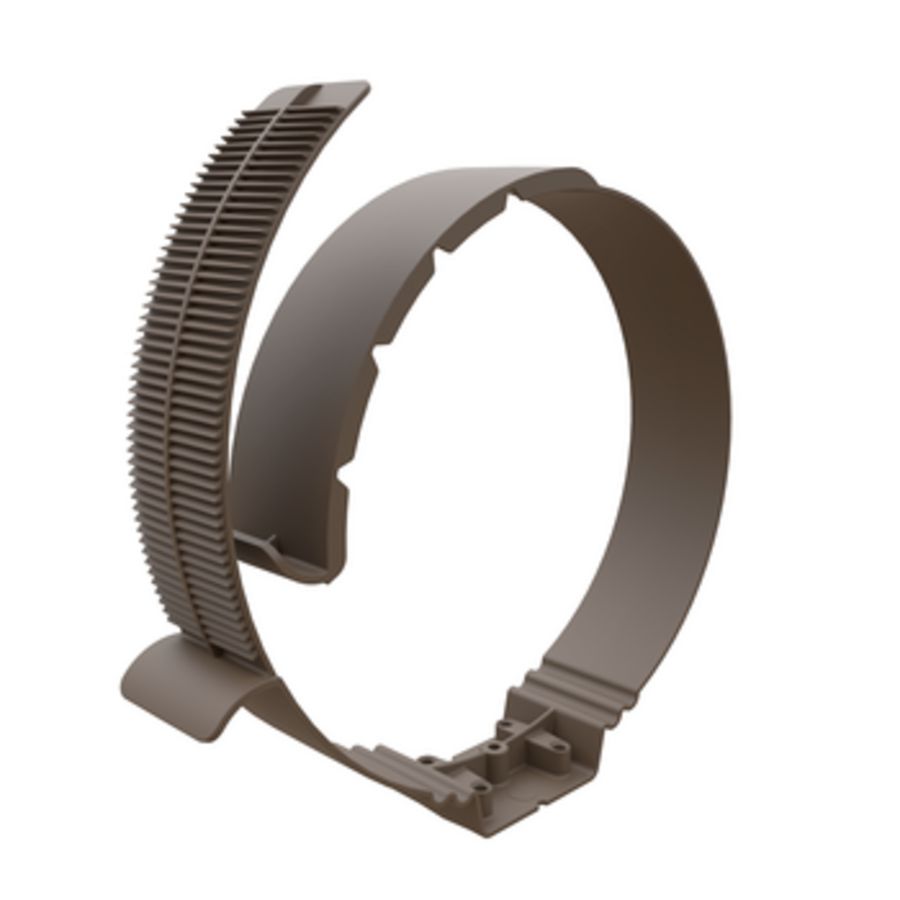 Ubbink Muurbeugel Aerfoam geschikt voor 160mm/180mm/200mm