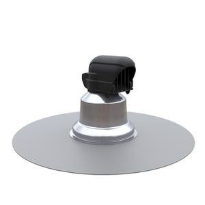 Ubbink Kabel- en leidingdoorvoer plakplaat geisoleerd 50mm alu/Armourplan PVC