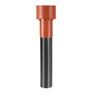Burgerhout Dakdoorvoer ventilatie Megavent PP 125 F140 L=950 terra