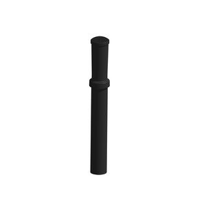Burgerhout Rioolontluchting PP ø110mm L=950mm zwart excl. pan en schaal