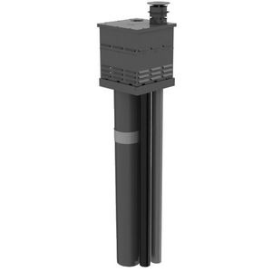 Burgerhout Mini-Delta schoorsteentop standaard AL 80-80 XL