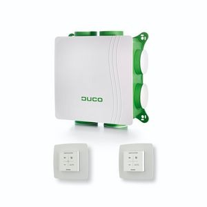 Duco Woonhuisventilator All-in-one: DucoBox Silent CO2 & BD