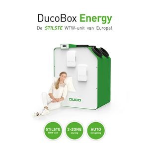 Duco WTW-unit DucoBox Energy 460 2ZS R2 zone standaard Rechts