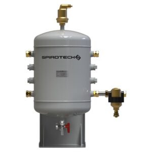 Spirotech Buffervat SPIROSTORE rvs 30ltr. incl. snelontluchter en vuilafscheider met magneet