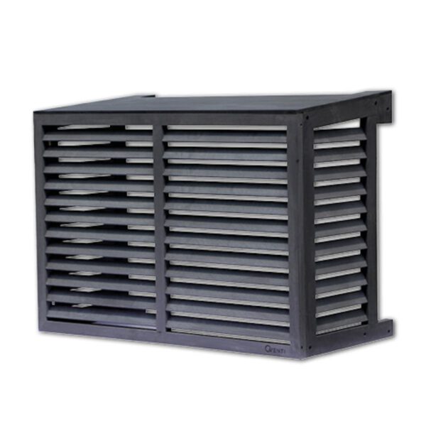 Qventi Basisunit omkasting WAC115 houtcomposiet grijs 115x85x57,5cm (bxhxd)