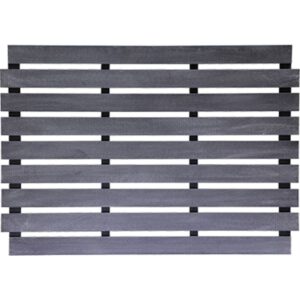 Qventi Achterplaat WAC100 (bij vrijstaande opstelling) houtcomposiet grijs 100x75cm