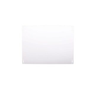 Qventi Achterplaat tbv basisunit omkasting Louvre wit 100x75cm tbv vrijstaande plaatsing