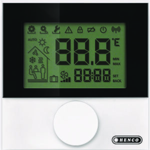 Henco Thermostaat digitaal verwarmen/koelen draadloos (batterij)