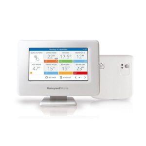 Resideo Evohome Wifi single zone aan/uit (paneel ATC928/tafelstandaard ATF800/boilerrelais BDR91)