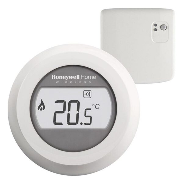 Resideo Kamerthermostaat Round draadloos a/u Y87RF2012+ RF BDR91