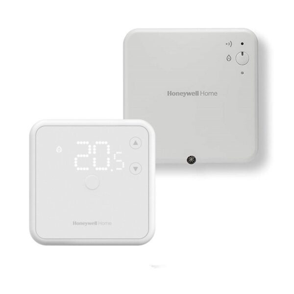 Resideo Ruimtethermostaatset DT4R draadloos digitaal wit incl. ontvanger aan/uit 230V