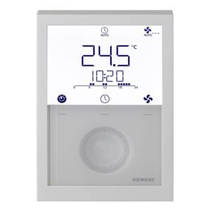 Siemens RDG260T ruimteregelaar modulerend (DC) of aan/uit. Fancoil