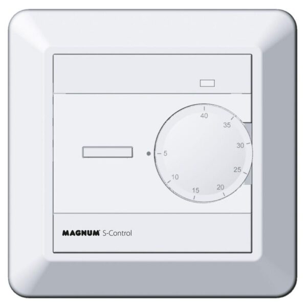 MAGNUM Thermostaat STANDARD-CONTROL aan/uit wit 230V incl. vloersensor
