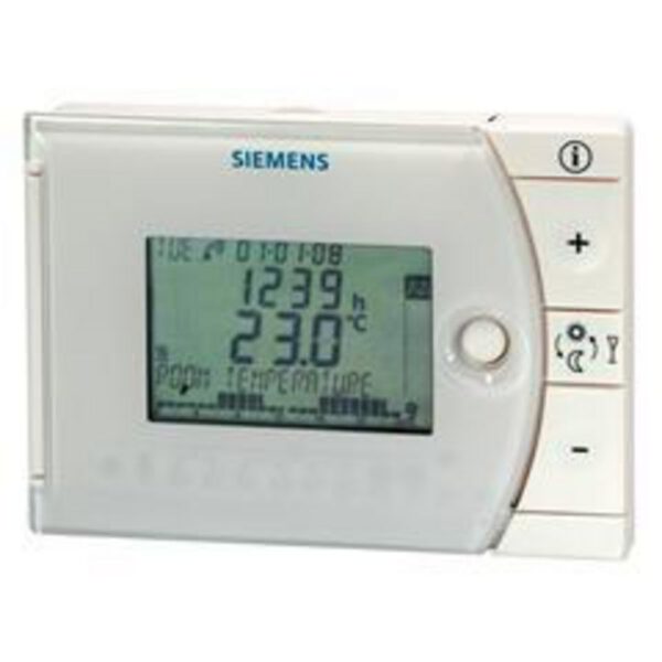 Siemens Elektronische ruimtetemp.reg. dagschakelklok + groot display
