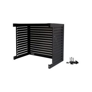 Qventi Basisunit omkasting Louvre 130x115x65cm zwart