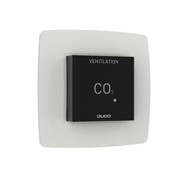 DUCO CO2 Ruimtesensor zonder bediening RF/Wired Zwart