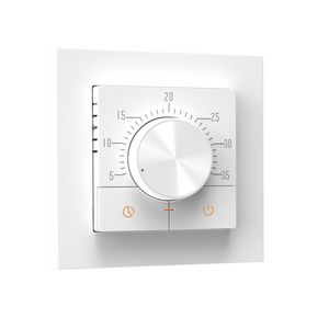 Thermostaat STANDARD-CONTROL aan/uit wit 230V incl. vloersensor MAGNUM