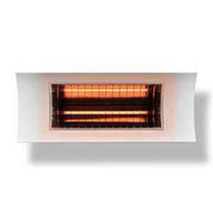 Terrasverwarmer infrarood E-Comfort Oasi Low Glare wit 1000-2000W DRL