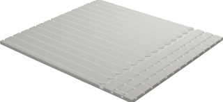 Uponor Sicus Montageplaat 25 1.25 E=10 – Systeemplaat voor Vloerverwarming
