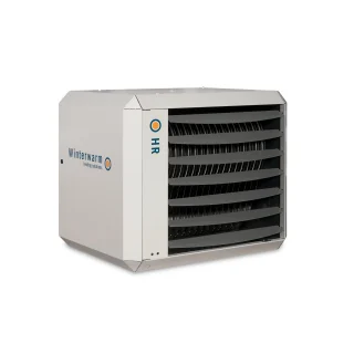 Winterwarm HR30, gasgestookte condenserende hoogrendement luchtverhitter, 29kW, 0-3000m3/h