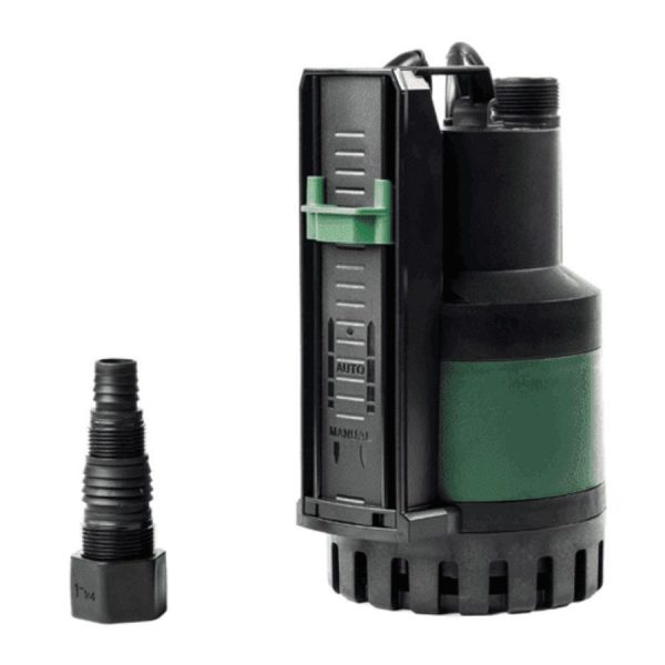 DAB Dompelpomp NOVA UP 600 M-AE vlakzuigend 3mm met vlotter 13000l/u 10m.