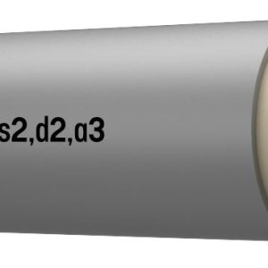 Draka VULTFLEX Dca 0,6/1kV 4G95mm2 installatiekabel, samenge., XLPE, kleurcodes, ge/gn ader, dia. 39.8mm, mantel PVC, grijs, meter