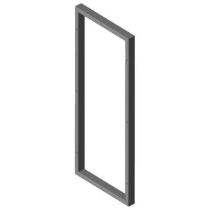 Horizontale koppelingskit voor PLA behuizing H1250xD420mm - 35 mm - IP - Afbeelding 3