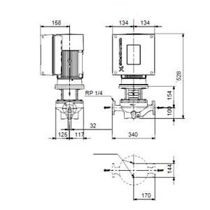 enkeltraps close-coupled slakkenhuis 98514344