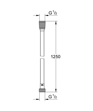 grohe silverflex twiststop 1250 grohe professional