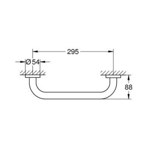 grohe start handgreep chroom grohe quickfix