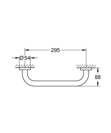 grohe start handgreep chroom grohe quickfix