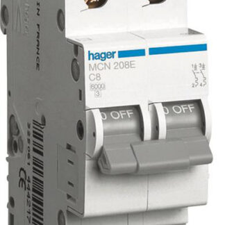 hager mcn208e installatieautomaat hager