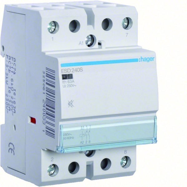 hager magn.schak ac esd 2no hager